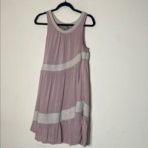 Maeve Lavender and Gray Dress